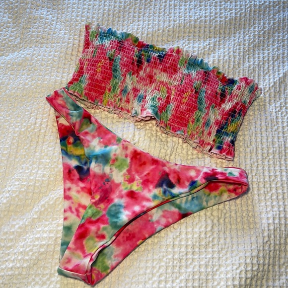 SHEIN Other - SHEIN Tie Dye Bikini